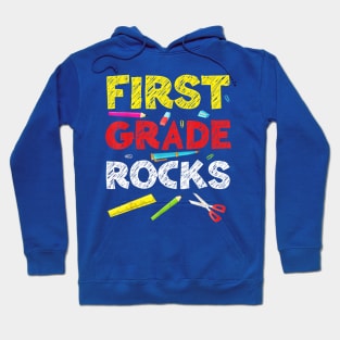 1st grade rocks 1 Hoodie